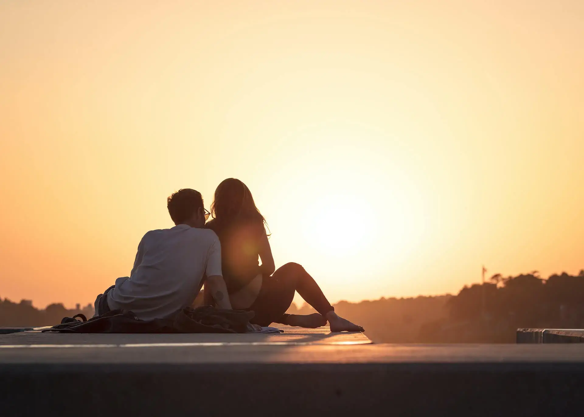 Intimate couple